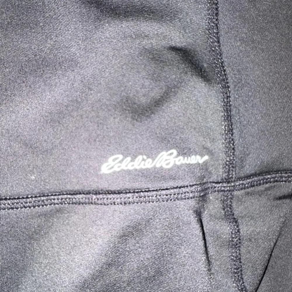 Women’s S (No Tags) Eddie Bauer black gym pants with pockets #activewear